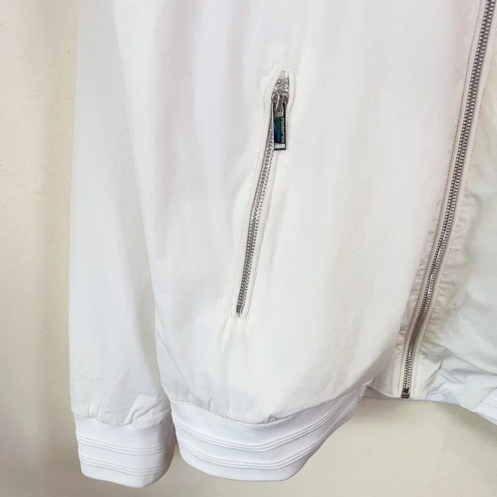 Karl Lagerfeld Men's Bomber Windbreaker Jacket - Picture 4 of 16